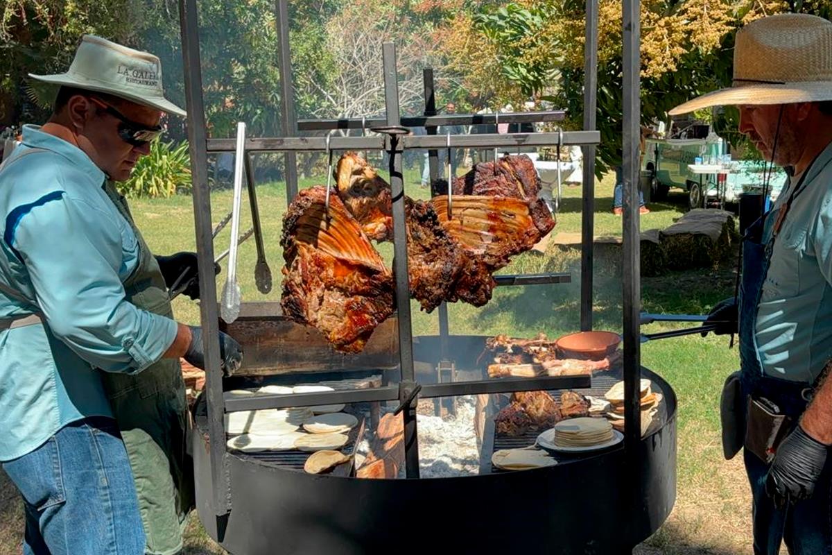 Exquisita comida en el Sabor a Cabo Rural 2025. Foto: Irving Thomas.