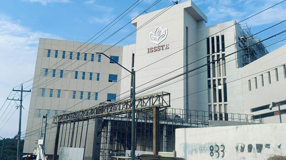 Nuevo Hospital del ISSSTE en Tampico. Foto: Redes Sociales