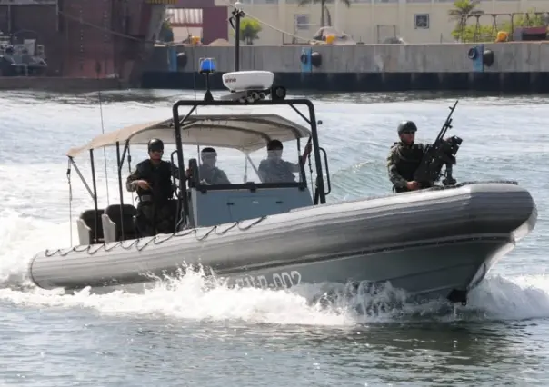 Marina realiza operativo contra piratas en costas de Tabasco