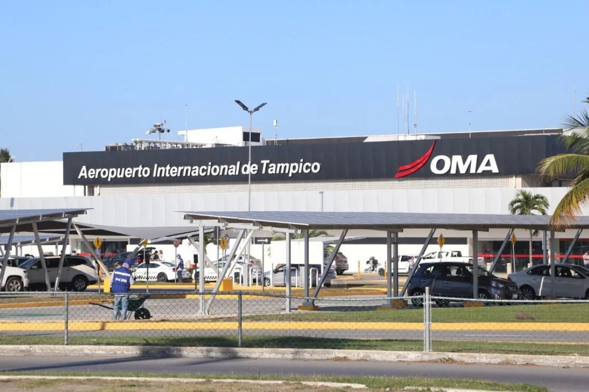 El aeropuerto internacional de Tampico suma una nueva ruta internacional. Foto: Axel Hassel