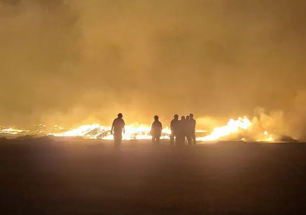 Jesús Nava informa sobre incendios sofocados en el primer sector de Viñedos