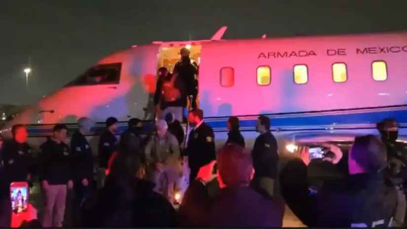 Extradición de 29 reos. Foto: Redes Sociales