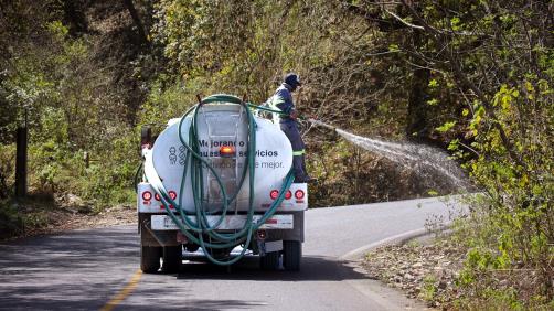 Implementa Santiago medidas contra incendios ante fuertes vientos