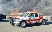 Arteaga combate incendios en la sierra ¿cuál fue la causa?