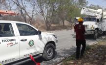 Activan mega operativo contra incendios y fuertes vientos en Escobedo