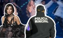 Policías auxiliares denuncian no haber recibido pago por el concierto de Gloria Trevi