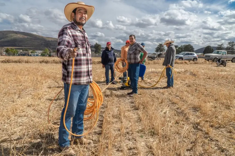 Productores del Campo. FOTO| Secretaría de Agricultura