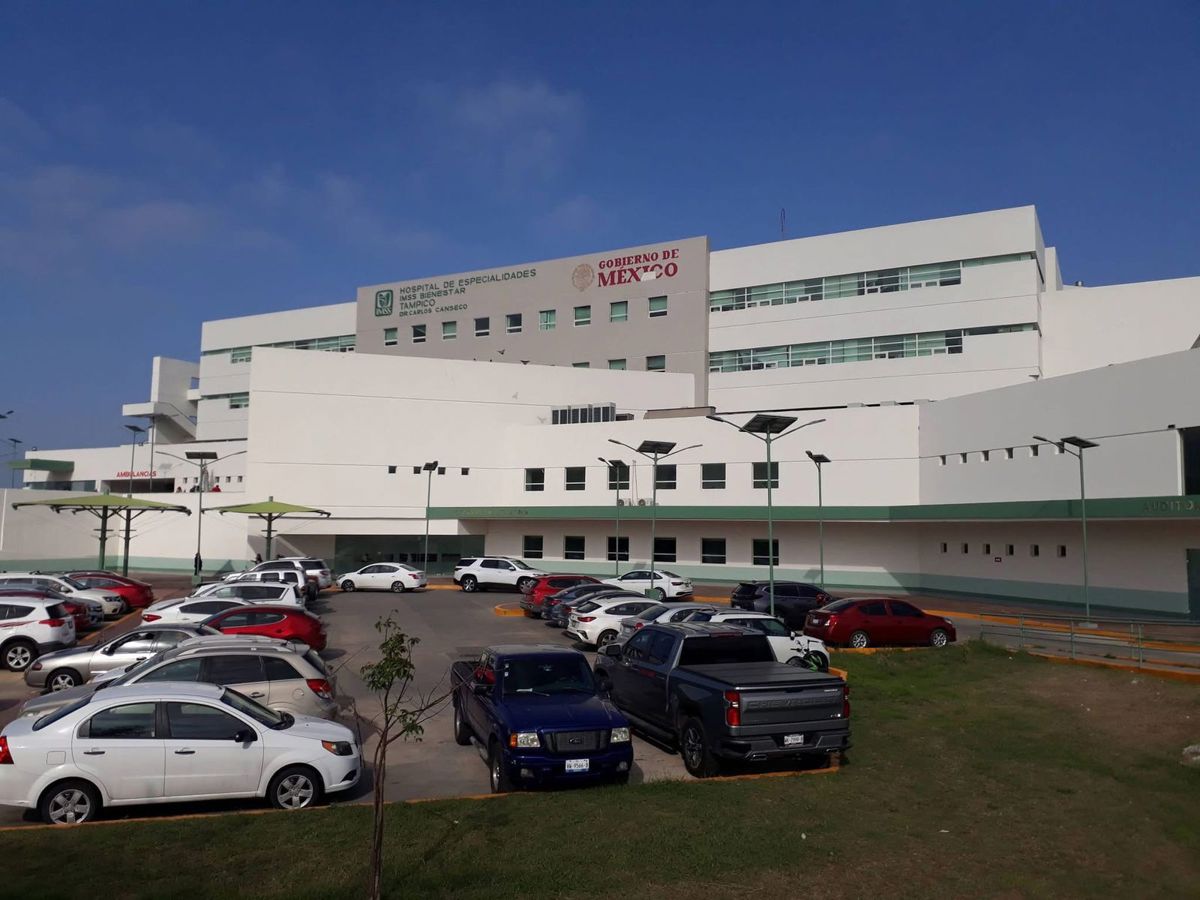 Hospital General de Tampico Carlos Canseco. Foto: Redes Sociales