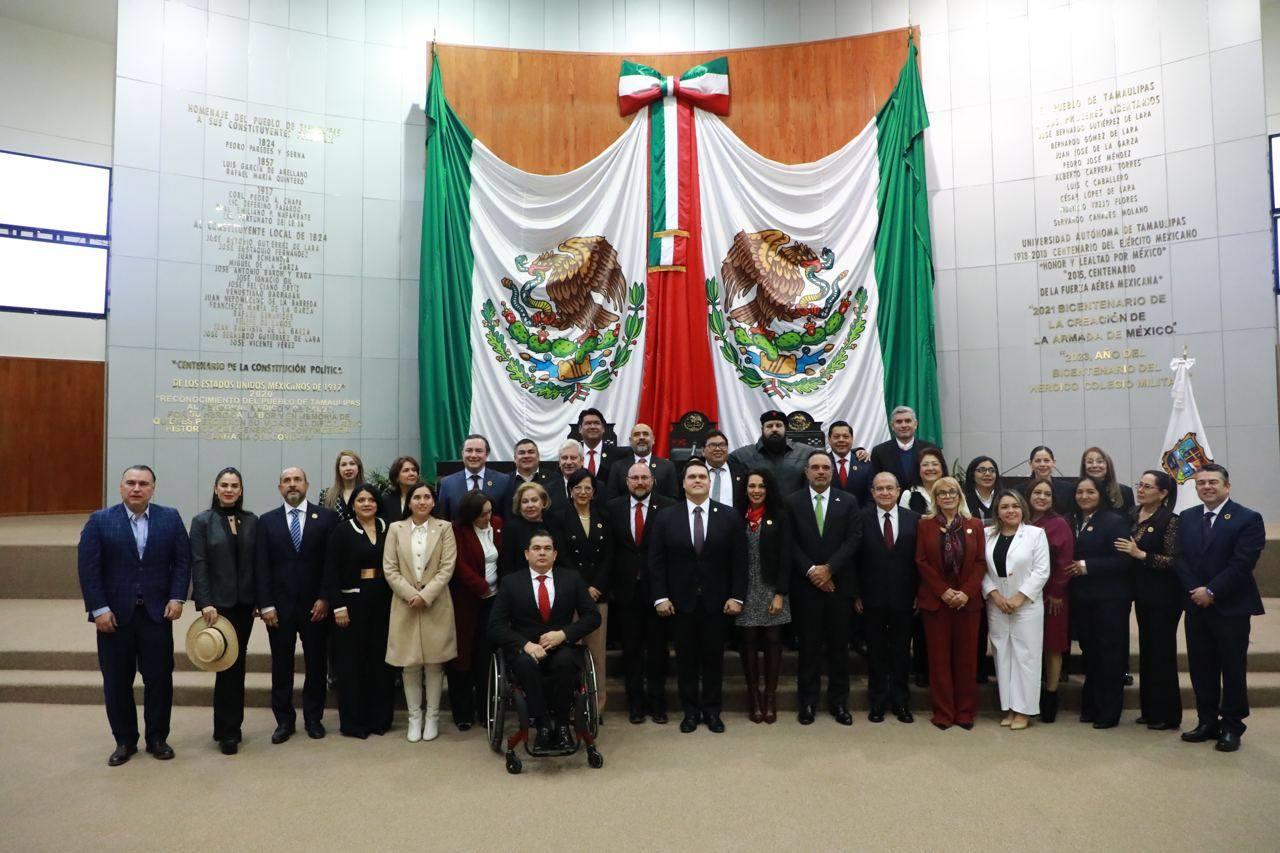 El Congreso de Tamaulipas aprobó por unanimidad la reforma que elimina la reelección inmediata en diversos cargos públicos y prohíbe el nepotismo electoral. Foto: Redes sociales