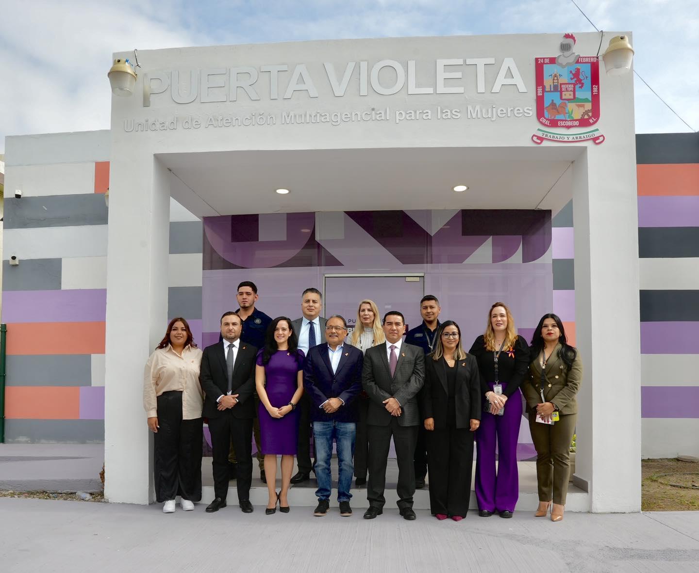 Uno de los centros de atención para la mujer en el municipio de Escobedo. Foto: Fiscalía General de Justicia de Nuevo León.