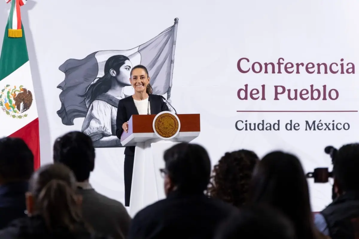 Claudia Sheinbaum en conferencia de prensa Foto: Enrique Pérez
