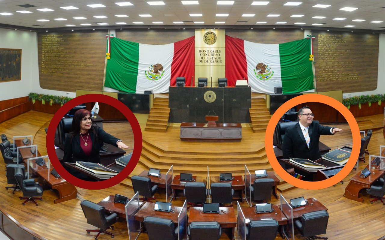 Rindieron protesta como diputados locales Blasa Doralia Campos Rosas por Morena, y Ezequiel García Torres por MC.