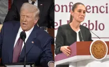 Donald Trump: “Presidenta de México, es una mujer maravillosa”