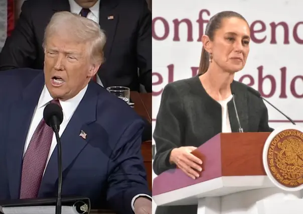 Donald Trump: "Presidenta de México, es una mujer maravillosa"