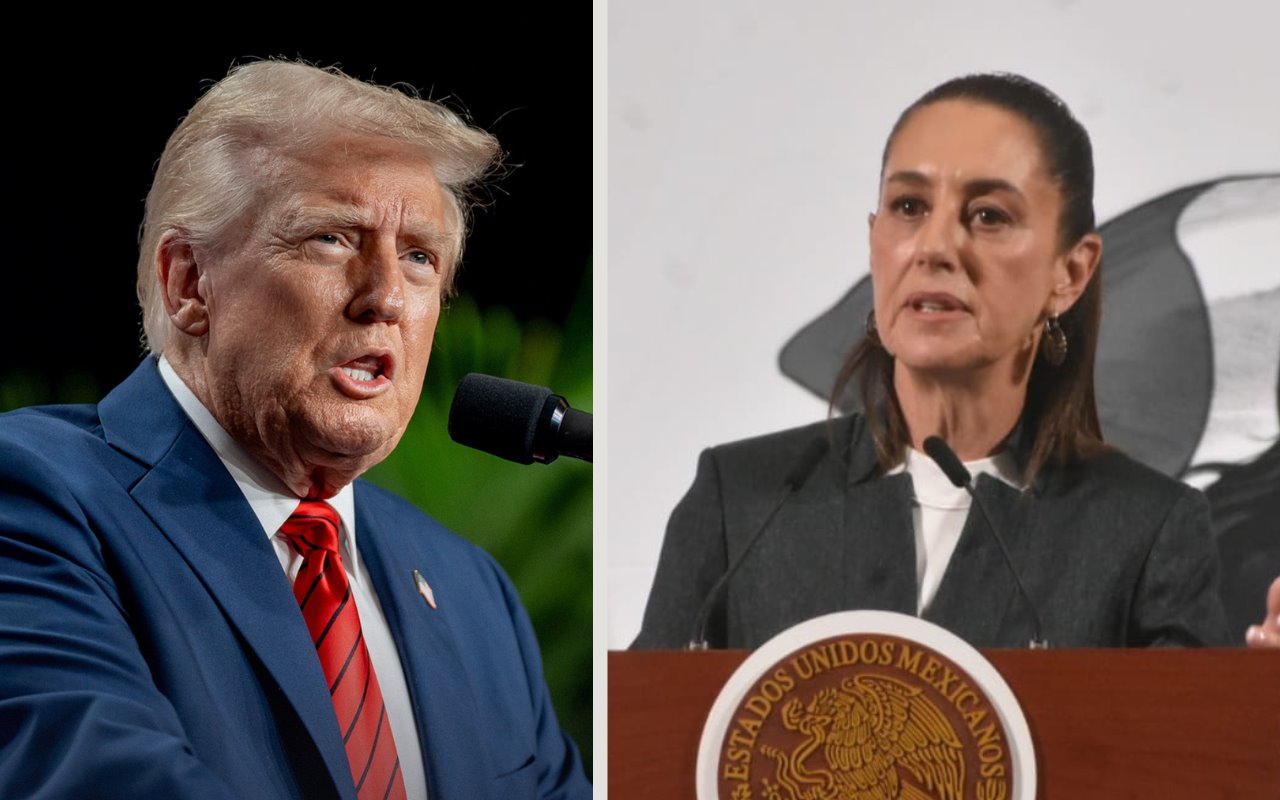 Donald Trump y Claudia Sheinbaum. Foto: X (@WhiteHouse) / Enrique Pérez Huerta