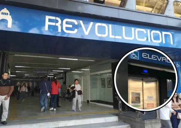 Cinco personas atrapadas en elevador del Metro moviliza a servicios de emergencia