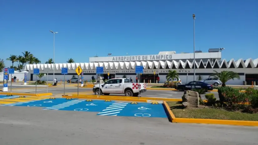 Aeropuerto Tampico, Tamaulipas. Foto: Redes Sociales