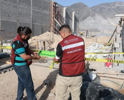 Por contingencia ambiental, suspenden obras de construcción en Santa Catarina