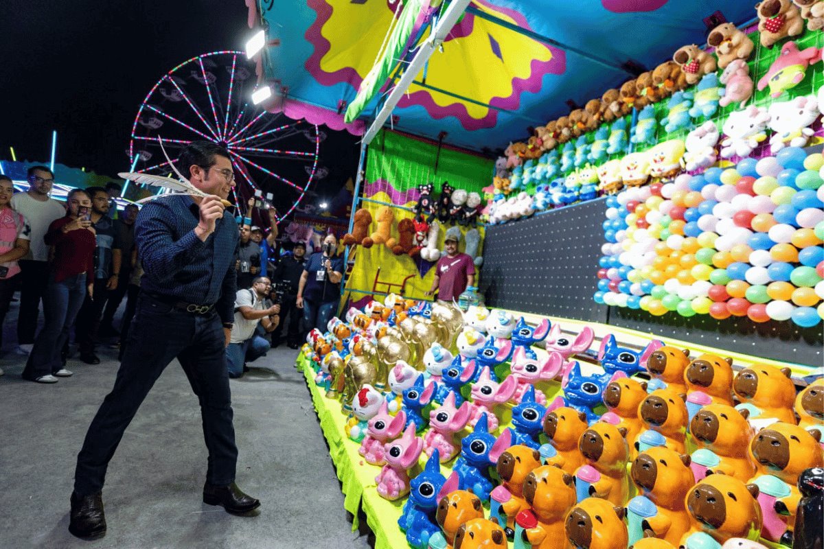 La Feria Juárez 2025 abrirá sus puertas desde el 1 hasta el 31 de marzo, ofreciendo a los visitantes la posibilidad de disfrutar de numerosas atracciones. Foto: Gobierno de Juárez.