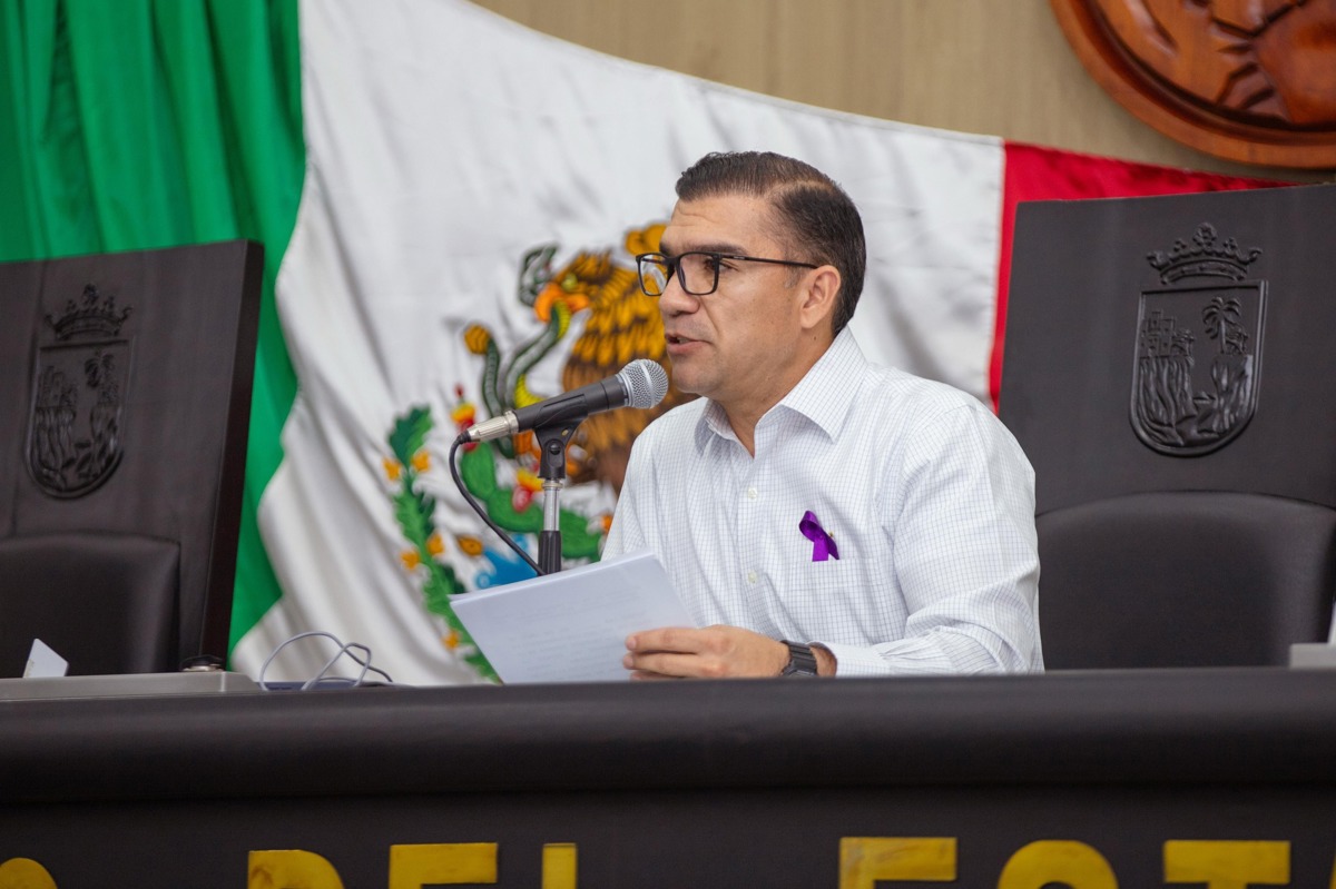 Presidente de la mesa directiva de la Cámara de Diputados de Chiapas, Luis Ignacio Avendaño. Créditos: FB (Luis Ignacio Avendano Bermudez).