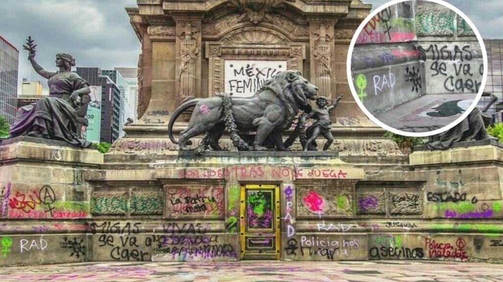 Marcha del 8M en CDMX: ¿Te pueden multar o detener por dañar monumentos y pintar las calles?