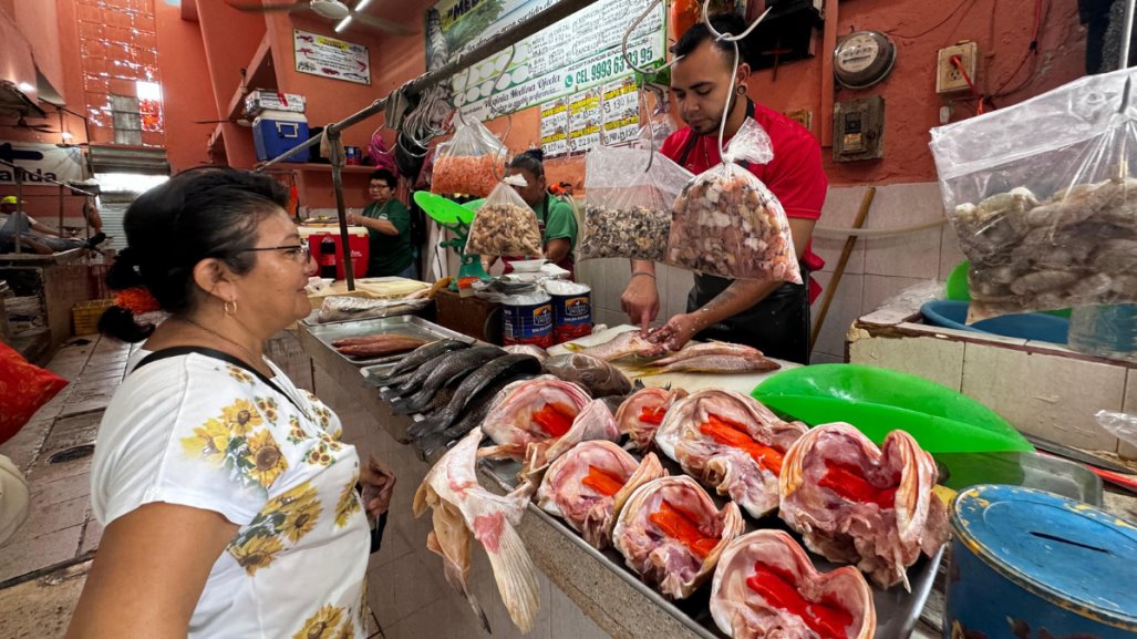 Mercados de Mérida listos para la Cuaresma, ¿cuáles son los insumos con más demanda?