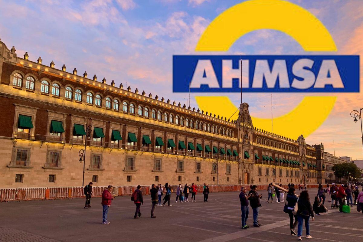 Exobreros de AHMSA se confregan en el Palacio Nacional / Fotos: México Desconocido | AHMSA Monclova | Canva