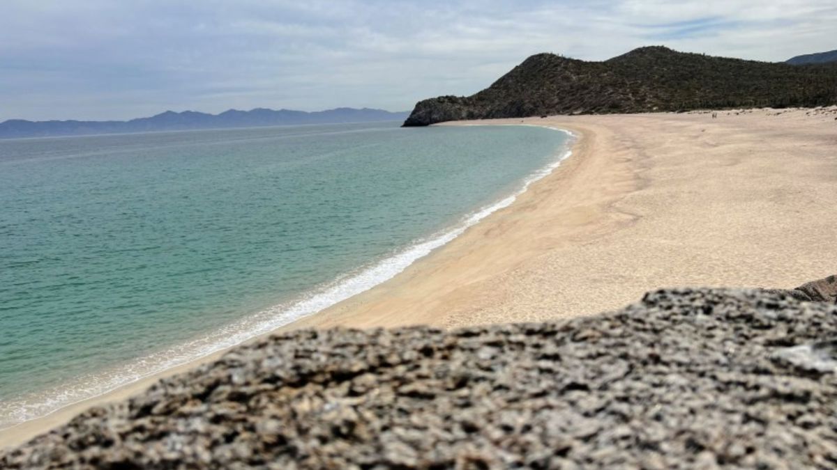 El acceso a la playa es libre, pero no cuenta con servicios, por lo que es recomendable llevar todo lo necesario para la estancia. Foto: Turismo La Paz