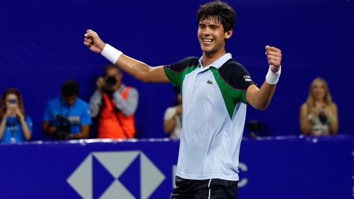 Tiene el ranking ATP individual más alto de su carrera del No. 231 del mundo, logrado el 3 de marzo de 2025 Foto: Abierto Mexicano de Tenis