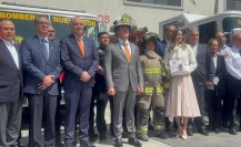 Samuel García anuncia aumento de 50 millones de pesos para Bomberos de Nuevo León