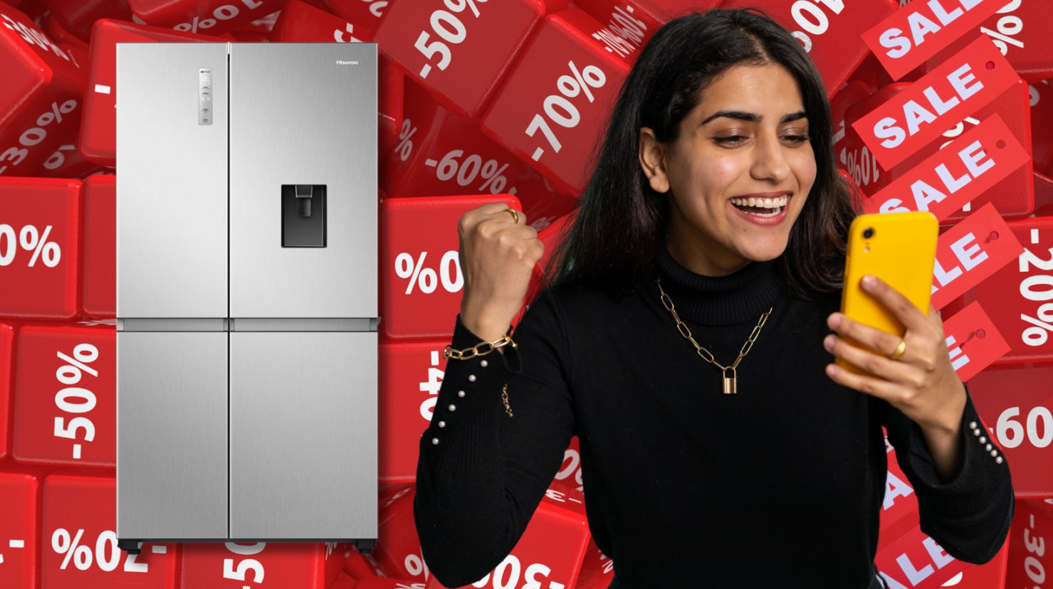 Liverpool tiene este refrigerador dúplex con más del 40% de descuento. Foto: Canva.