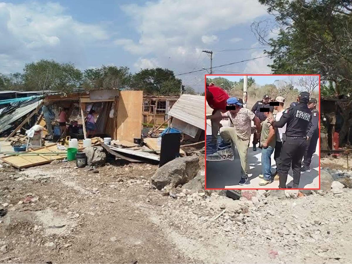 La tranquilidad de la zona conocida como La Guadalupana fue alterada la jornada del miércoles por un grupo de sujetos quienes llegaron a violentar a los habitantes de ese lugar para desalojarlos.- Fuente Burundango Notícia