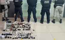 Desmantelan circuito de videovigilancia ilegal en Ecatepec