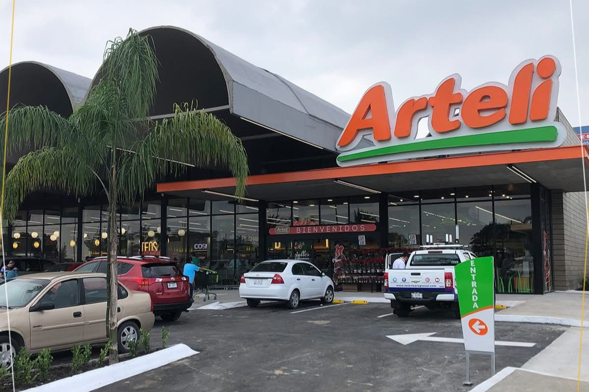 Arteli es una cadena de supermercados con presencia en el sur de Tamaulipas. Foto: Axel Hassel