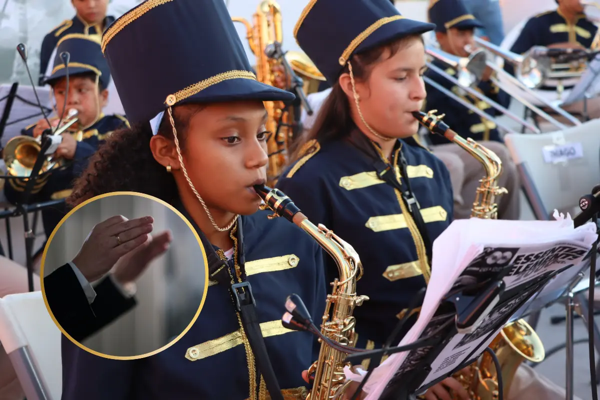 Invitan a formar parte de la Banda de Música en Marcha. Aquí los detalles. Fotos: SEDIF | Canva.