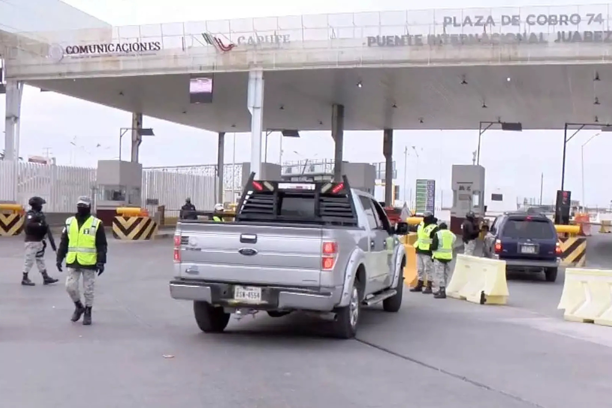 Puente Internacional en Nuevo Laredo. Foto: Redes Sociales