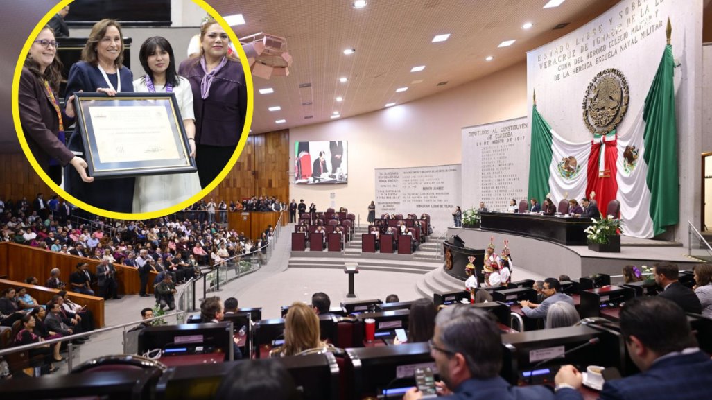 Es de Veracruz la mejor estudiante del mundo, fue galardonada en el Congreso