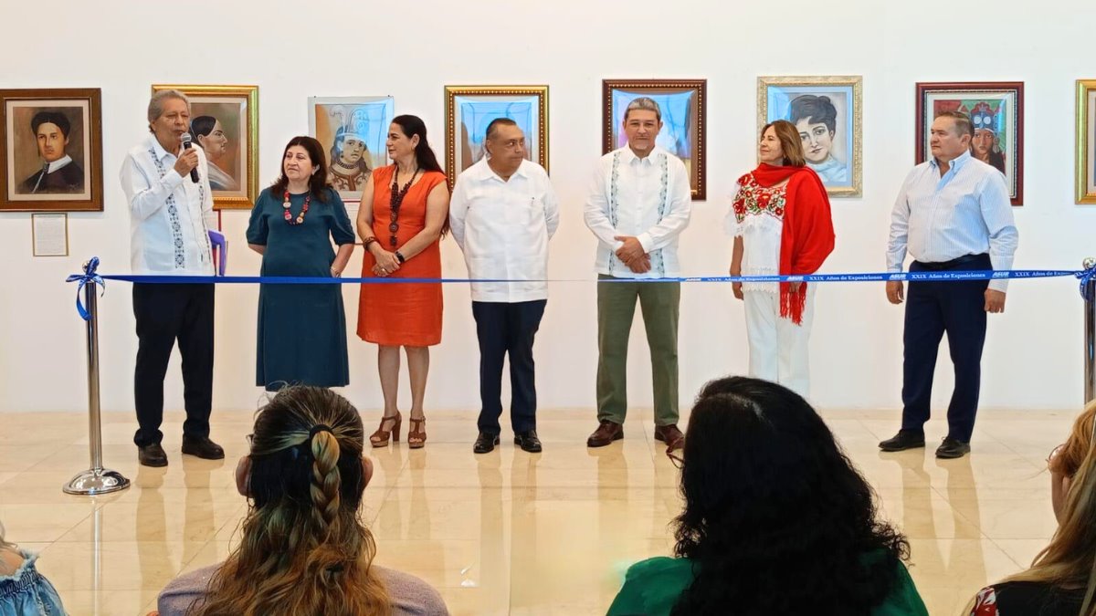 Esta es la exposición 567 en el Aeropuerto Internacional de Mérida Foto: Alejandra Vargas