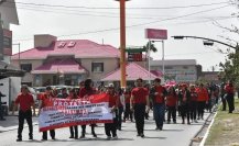 Los docentes de Reynosa se unen al paro de actividades contra la Ley del ISSSTE