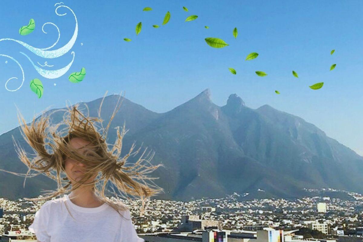 Un nuevo frente frío traerá rachas de viento de 20 a 40 kilómetros por hora a Nuevo León. Foto: redbubble.net / iStock / Canva