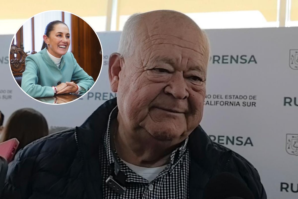 Víctor Castro refrendó su respaldo a Sheinbaum ante aumento de aranceles en EEUU. Foto: Canva,