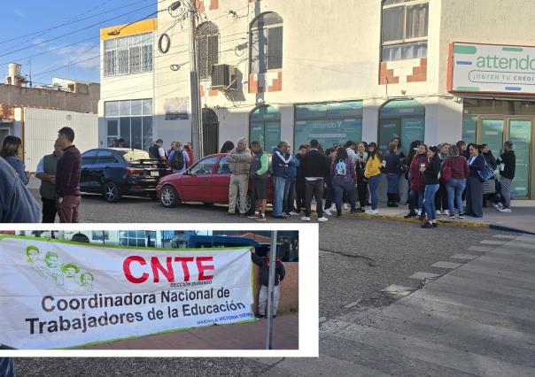 VIDEO │ Protesta CNTE en Durango contra las reformas a la Ley del ISSSTE