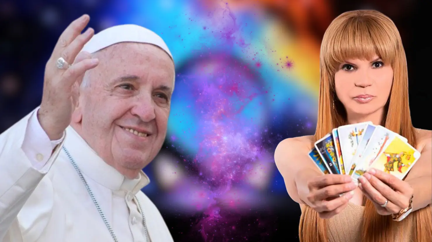 Mhoni Vidente predice cuándo habrá nuevo Papa. Foto: Canva | Deezer | Vatican News.