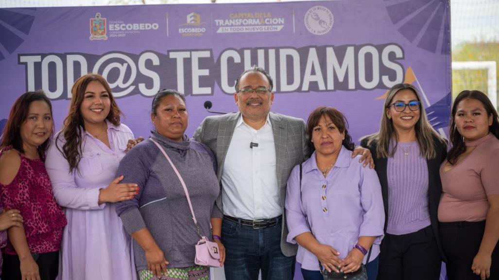 Andrés Mijes fortalece la seguridad de las mujeres con redes de apoyo vecinales en Escobedo