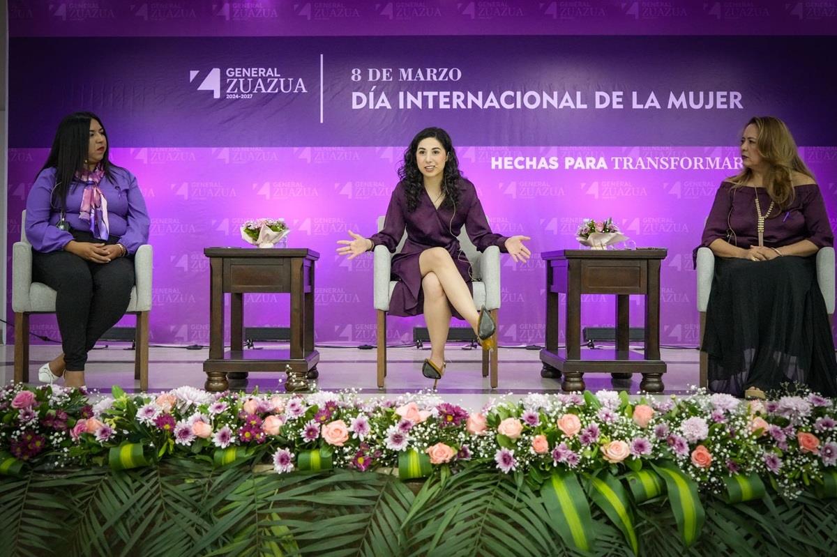 El evento contó con la participación de la presidenta municipal, Mtra. Deyanira Martínez González. Foto: Gobierno de Zuazua