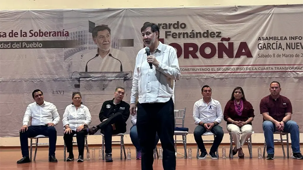 Gerardo Fernández Noroña realiza gira de trabajo por municipios de Nuevo León