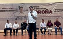 Gerardo Fernández Noroña realiza gira de trabajo por municipios de Nuevo León