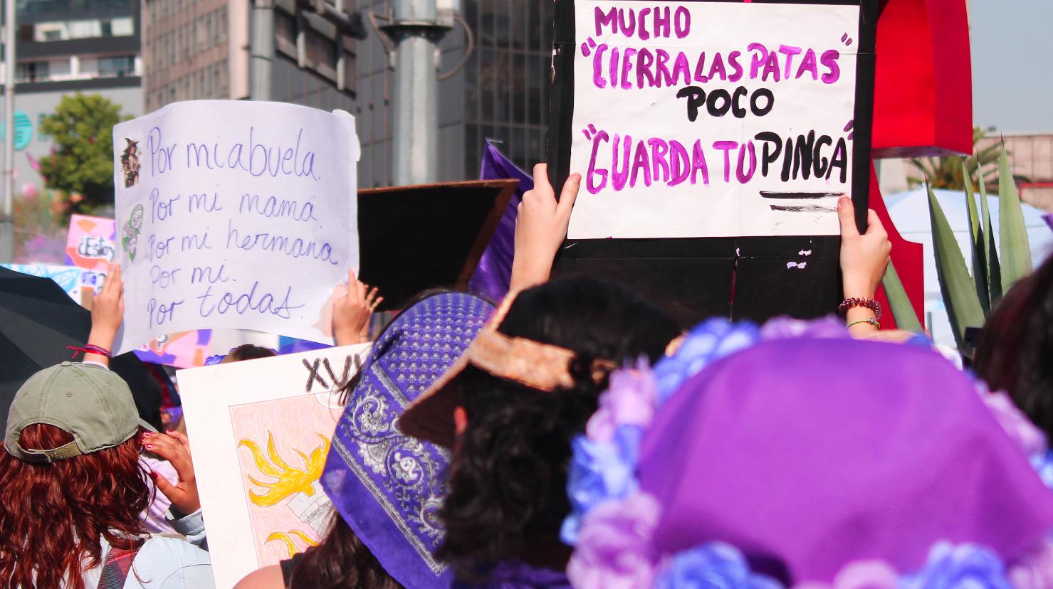 Marcha 8M. Foto: Zuri Lopez