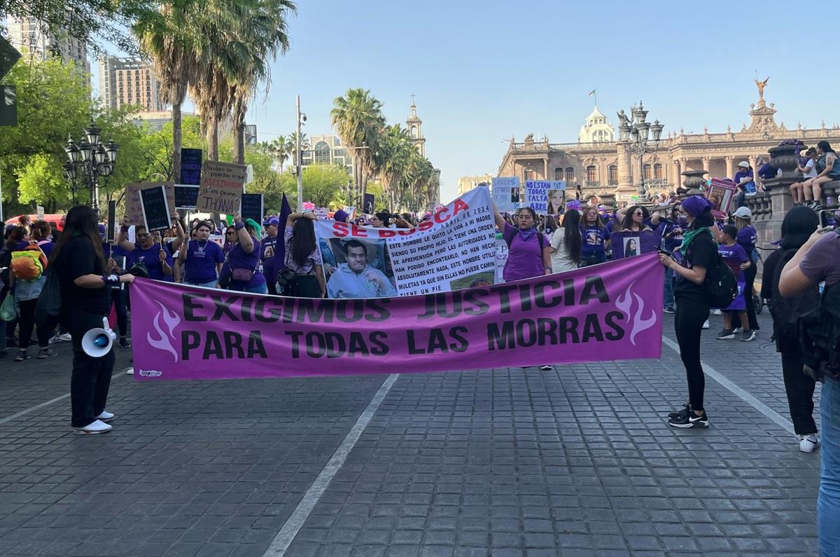 La marcha del 8M. Foto: Vianca Treviño