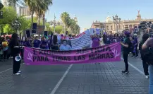 EN VIVO | Sigue minuto a minuto la marcha del 8M en el centro de Monterrey